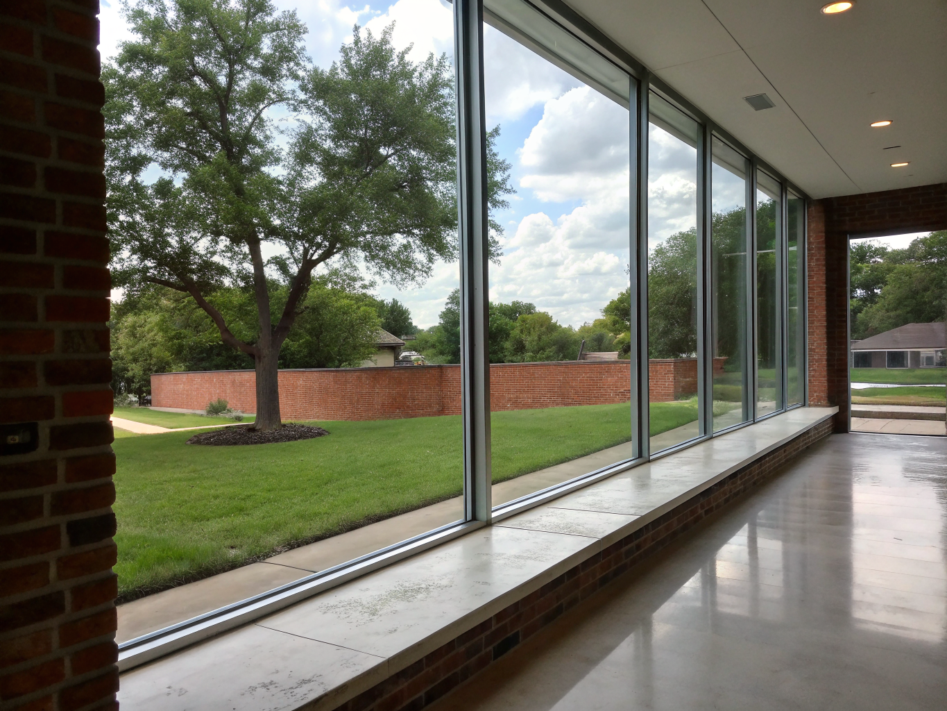 Crystal-clear exterior glass